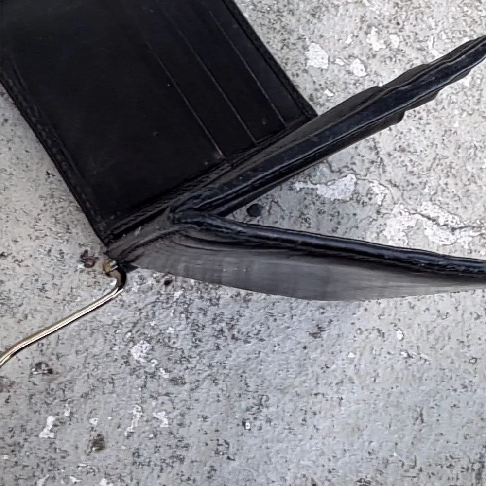 Vintage Gucci folding money clip wallet